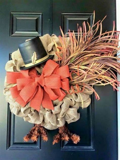 Thanksgiving Door Decorating Ideas Thanksgiving Wreaths For Front