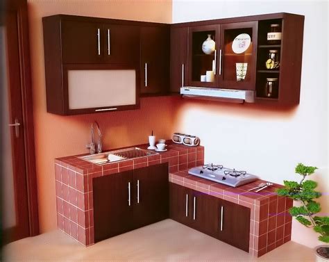 gambar desain dapur minimalis modern terbaru  desain rumah