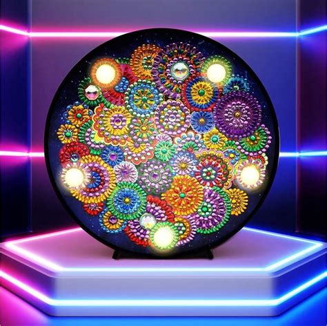 Diamond Painting Jobastores Lamp Mandala 07 Bol