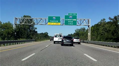 Interstate 75 Michigan Exits 111 To 115 Northbound Youtube