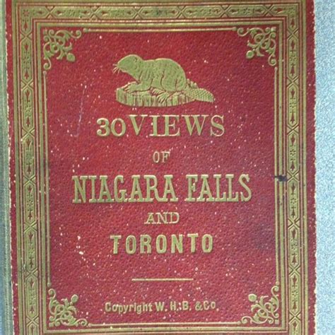 Book 30 Views Of Niagara Falls And Toronto Publisher Wh And Co 1853