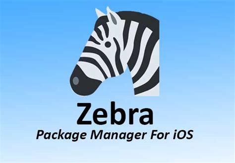 Zebra Package Manager For Iphone And Ipad Cydia Download
