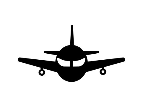 Airplane Svg Plane Svg Silhouette Cutting File Clipart Svg Dxf Png Sure