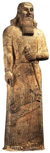Ancient Replicas Ashurnasirpal II Statue