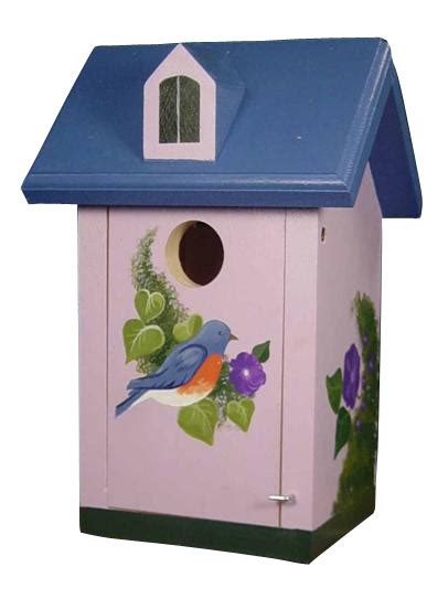 The Backyard Naturalists Wild Bird Houses Hand Painted Made In Usa