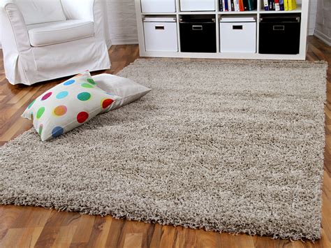 Der renner unter den shaggy teppichen! Hochflor Langflor Shaggy Teppich Aloha Beige