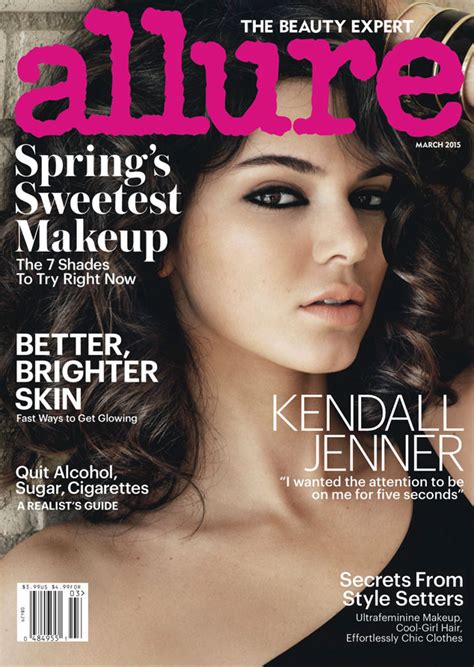 Kendall Jenner Stuns On Allure Cover Admits Its Hard To Stand Out In