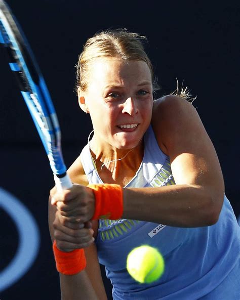 Jej rywalką będzie anett kontaveit z estonii. ANETT KONTAVEIT at Australian Open Tennis Tournament in ...