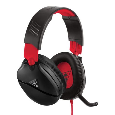 A Pair Of Gaming Headset With Red And Black Headbands On White Background