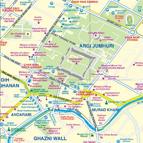 Kabul is the capital and largest city of afghanistan, located in the eastern section of the country. Kabul and the Historic Khyber Pass Travel Reference Map