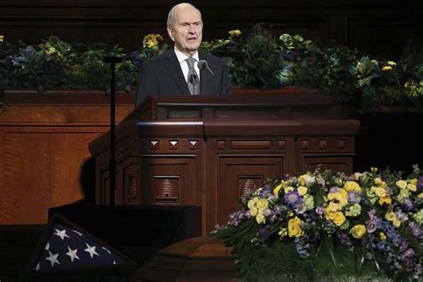 Mormon Church Names Ex Surgeon Russell M Nelson New President Las