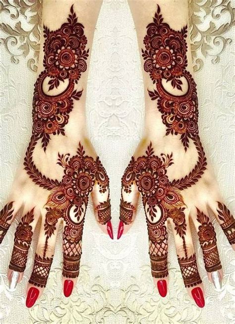 Latest Mehndi Designs For Girls Bridal Henna Designs Inspiration 6