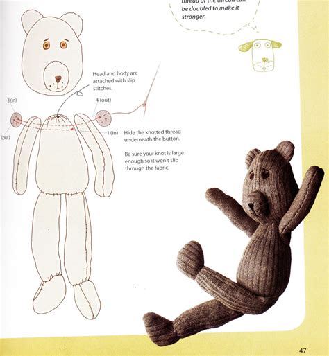 Make Your Own Teddy Bear The Sewing Corner