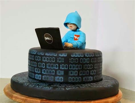 Birthday cake design for men:husband cake:cake decorating ideas. Computer cake | Computer cake, Engineering cake, Cake designs for boy
