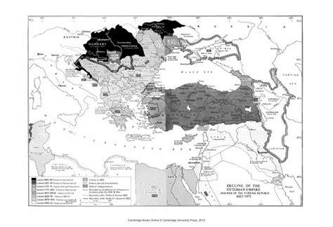 Map Of The Decline Of The Ottoman Empire 16831924 History Of The Ottoman Empire And Modern