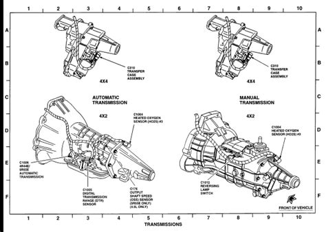 Diagram 1994 Ford Ranger Transmission Diagram Mydiagramonline