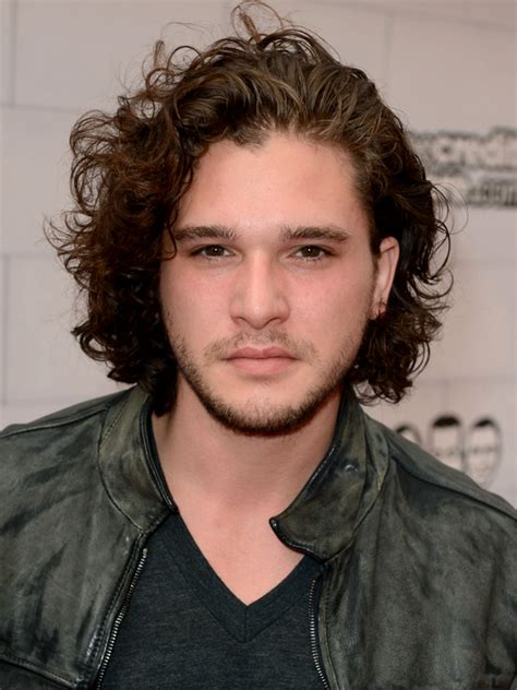 There are dozens or even hundreds of men's long hairstyles and new ones are always coming up almost every single day. Pictures : Shag Hairstyles for Men - Kit Harington Curly ...