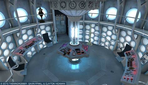 A Clayton Hickman Reimagining Of The Tardis Console Room Doctor Who