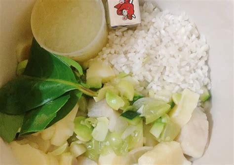 Saat bayi memasuki usia 7 bulan, bayi sudah seharusnya mendapatkan sumber makanan selain asi yaitu makanan pendukung asi. Resep MPASI Bayi 7 Bulan "Bubur Tofu Ikan" oleh Madrè ...