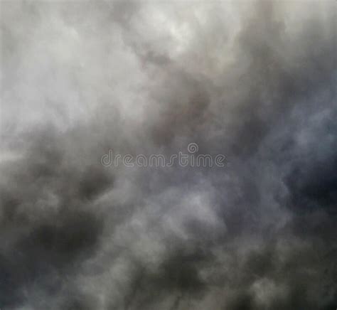 Dramatic Photograph Of Threatening Storm Clouds Stock Image Image Of