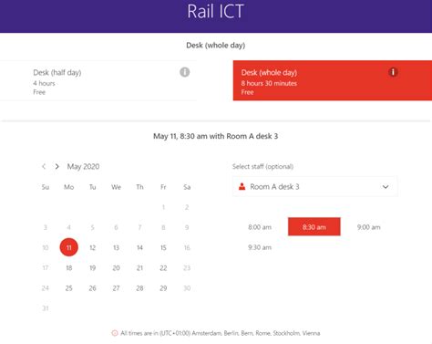 Use Microsoft Bookings As Room And Desk Planner Back To The Office