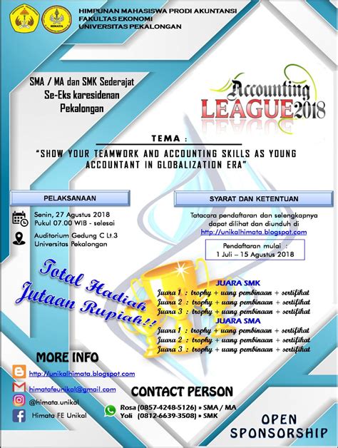 Untuk surat pernyataan, surat permohonan, surat keterangan, surat pengunduran. DOWNLOAD FORMULIR PENDAFTARAN DAN PETUNJUK & KENTENTUAN ACCOUNTING LEAGUE 2018 ~ ORISTA