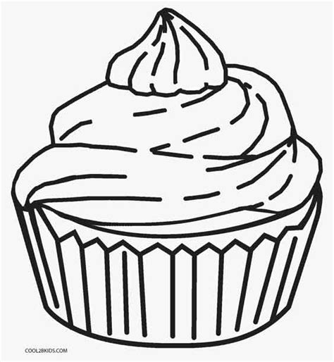 Free Printable Cupcake Coloring Pages For Kids | Cool2bKids