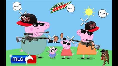 Peppa Pig Mlg By Sniper Mlg Parody EspaÑol Youtube