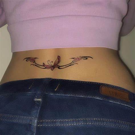 2000s Tramp Stamp Dainty Tattoos Girly Tattoos Pretty Tattoos