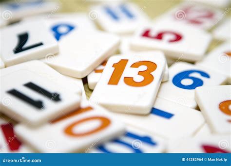 Number Thirteen Stock Photo Image Of Chess Card Closeup 44282964