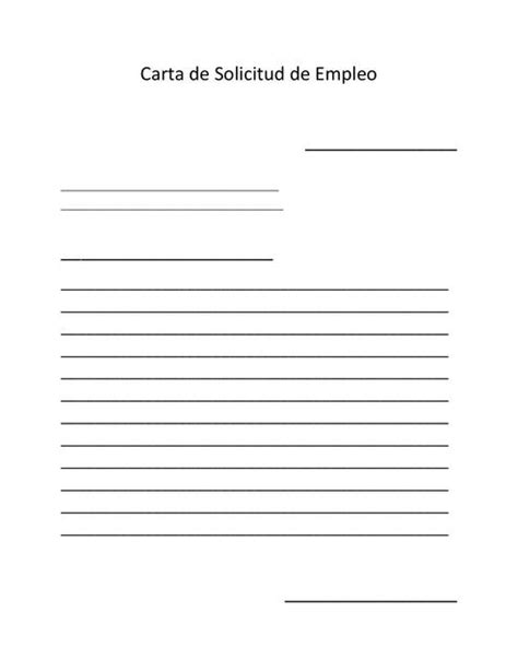 Plantilla Carta De Solicitud De Empleo Kirialys Figueroa UDocz