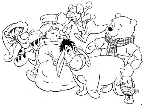 Disney Christmas Coloring Pages - Best Coloring Pages For Kids