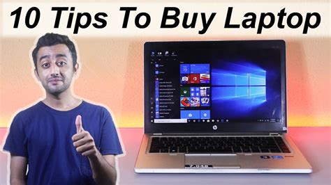 Laptop Buying Guide 10 Tips For Buying Used Laptop Youtube