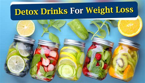 Consume These Top 11 Detox Drinks To Lose Weight In A Healthy Manner
