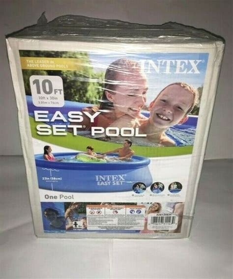 Intex 10 X 30 Easy Set Pool Above Grown Swimming Pool No Pump 10ft X