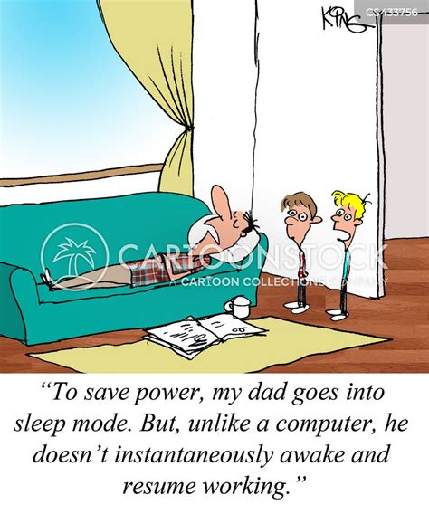 Sleep Mode Cartoons And Comics Funny Pictures From Cartoonstock