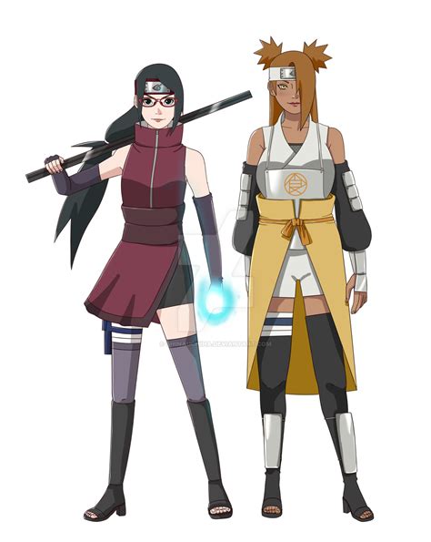 Sarada And Chocho Time Skip By Shinauchiha On Deviantart