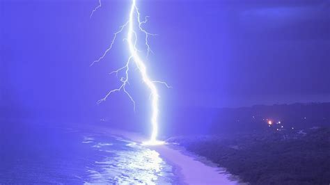 Timelapse Of Huge Thunderstorm In Australia Youtube