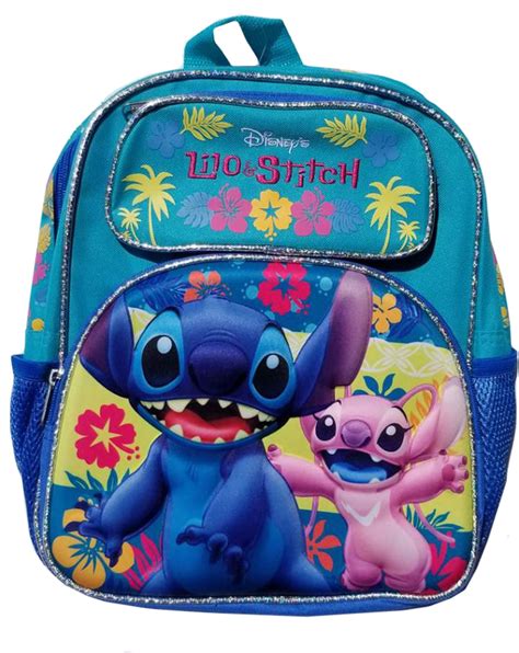 Disney Lilo And Stitch 12small Backpack3d Pop Upandembroidered