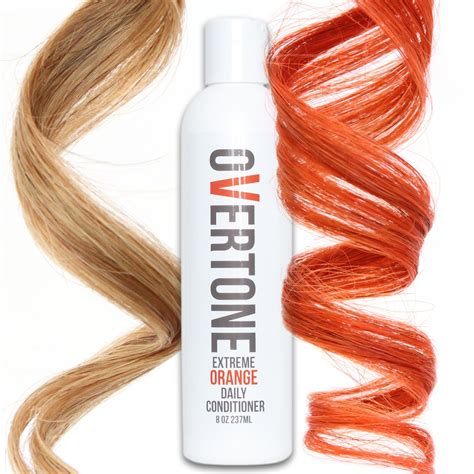 It is also better to have a large bottle of conditioner so that you will have a sufficient amount of conditioner to use. Extreme Orange Daily Conditioner | Medium blonde hair ...