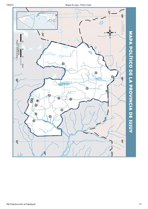 Mapa De Jujuy