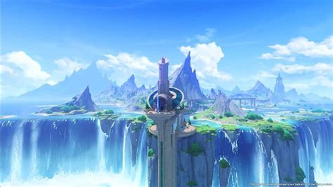 Fontaine Genshin impact | Landscape wallpaper, Scenery, Scenery wallpaper