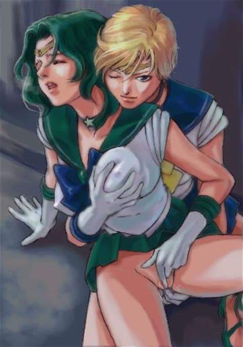Tenou Haruka Kaiou Michiru Sailor Uranus And Sailor Neptune