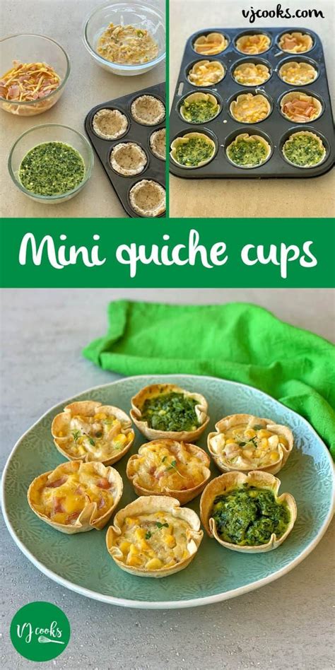 Vj Cooks Easy Mini Quiche Cups Mini Quiche Cups Quiche Cups Mini Quiche