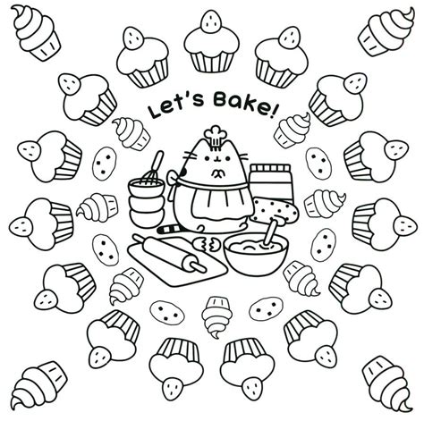 Pusheen Coloring Pages Print Them Online For Free