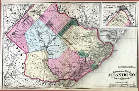 Maps- New Jersey, 1780