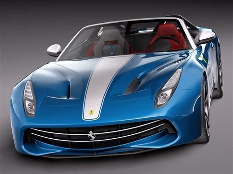 It's the most powerful v12 ferrari to date and the f12 berlinetta sends all that torque to the rear wheels. Ferrari F60 America 2015 3D Model MAX OBJ 3DS FBX C4D LWO ...