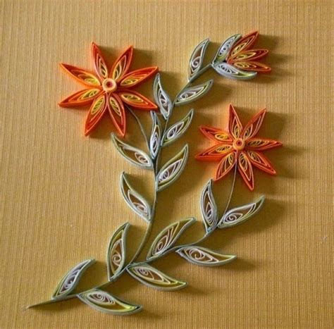 Quilled Flowers And Vines I Think Im Going To Have To Learn How To Do