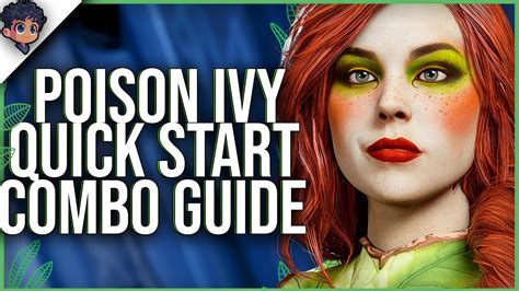 Injustice 2 Poison Ivy Beginner Quick Start Combo Guide With