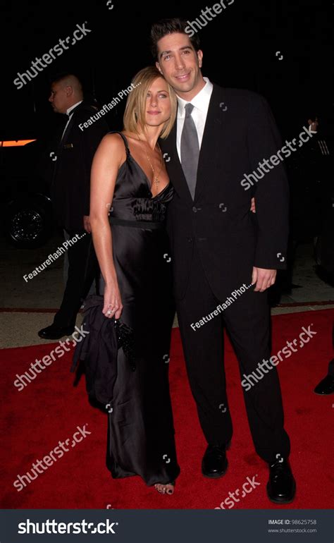 Jennifer aniston and david schwimmer's chemistry was 'very hot topic' on set, friends creators say tv // may 27, 2021 how justin bieber, lady gaga and more guest stars were incorporated into the. Friends Stars David Schwimmer & Jennifer Aniston At The ...